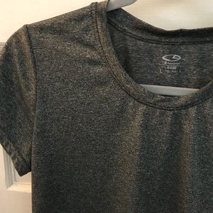 Champion grey loose fit workout tee